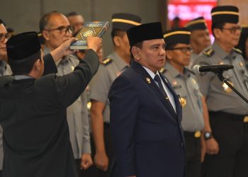 Sekjen Kemenkumham Andap Budhi Revianto Resmi Dilantik Jadi ASN