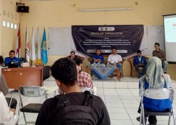 Sekjen PWI Kota Sukabumi Apresiasi Pelatihan Jurnalistik PMII Universitas Linggabuana PGRI