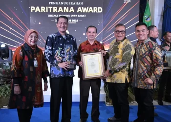 Kota Sukabumi Raih Juara 3 pada Paritrana Award 2023 Tingkat Provinsi Jawa Barat