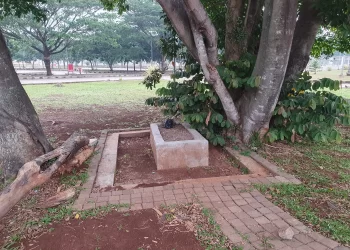 Petilasan Eyang Suryakencana di Stadion Pakansari Bogor
