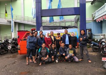 PWI dan IKWI Salurkan Bantuan, Ribuan Korban Banjir Sukabumi Terbantu