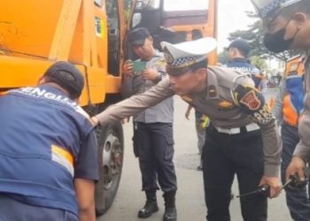 Jelang Nataru 2024 – 2025, Satlantas Polres Cianjur Lakukan Giat Ramp Chack