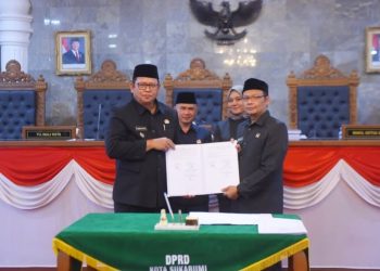Pemkot dan DPRD Kota Sukabumi Tetapkan Perubahan Perda No 4 Tahun 2023