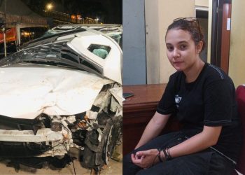 Artis FTV Larasati Nugroho Alami Kecelakaan Hingga Posisi Mobil Terbalik 
