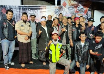 Tidak Hanya Motoran! Bikers Brotherhood 1% MC Western Chapter Isi Ramadhan dengan Pengajian dan Berbagi pada Masyarakat