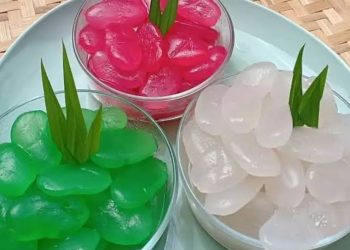 Si Putih Kenyal, Ini Proses Pembuatan Kolang Kaling yang Menyegarkan