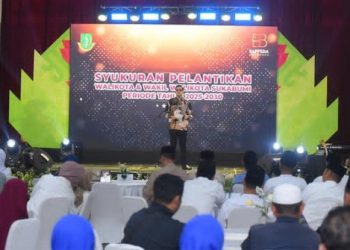 Syukuran Pelatikan Wali Kota dan Wakil Wali Kota Sukabumi, Bobby Maulana: Pemerintah Baru Serius Membangun Kota