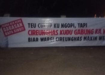 Spanduk Penggabungan Dapil 4 Kabupaten Sukabumi ke Kota Sukabumi Makin Menjamur, Begini Tanggapan Ayep Zaki