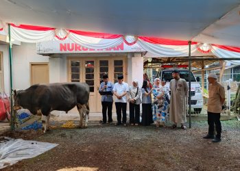 Tebar Kepedulian di Hari Raya, Rumah Aspirasi Heri Gunawan Sembelih 10 Sapi dan 6 Kambing Kurban