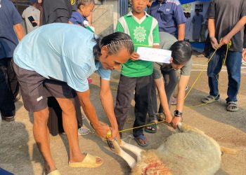 Kantor Imigrasi Cianjur Laksanakan Penyembelihan Hewan Kurban di Idul Adha 1446 H