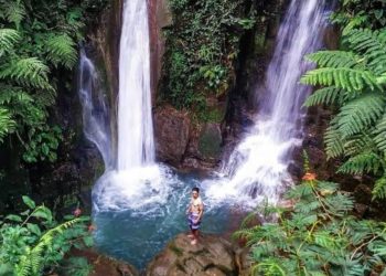 Curug Cisanca, Pesona Air Terjun Ganda di Jantung Ciater Subang