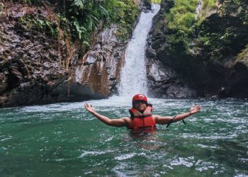 Kembali Dibuka, Yuk Intip Keindahan Curug Panganten di Ciamis