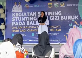 Cegah Stunting, RSUD Sayang Cianjur dan BSI Lakukan Skrining Kesehatan Balita