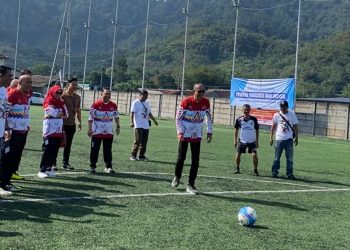Tendangan Perdana Wali Kota Sukabumi di Harhubnas 2025: Mini Soccer Jadi Simbol Kekompakan