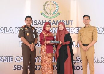 Pisah Sambut Kepala Kejaksaan Negeri Cianjur: Dr. Kamin Serahkan Tugas kepada Yussie Cahaya Hudaya