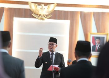 Penguatan Fiskal Daerah Jadi Fokus, Wali Kota Sukabumi Lantik Pejabat Eselon II dan Direktur Perumda BPR