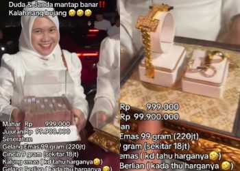 Viral! Pernikahan Serba 9 dengan Mahar Emas 99 Gram dan Uang Jujuran Rp 99,9 Juta