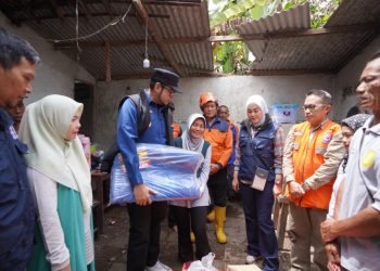 Wakil Wali Kota Sukabumi Tinjau Lokasi Terdampak Bencana di Tiga Lokasi