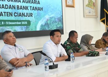 Pemkab Cianjur – Bank Tanah Teken Perjanjian Pemanfaatan Tanah Reforma Agraria