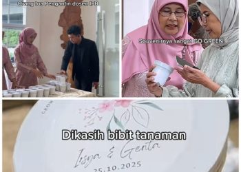 Souvenir Pernikahan Unik, Dosen Pertanian Bagikan Bibit Tanaman untuk Tamu Undangan