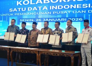 Wali Kota Sukabumi Hadiri Penandatanganan Kolaborasi Satu Data Indonesia di Bappenas