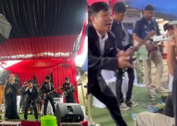 Resepsi Pernikahan Unik di Jambi: Pengantin Metal Bikin Tamu Headbang