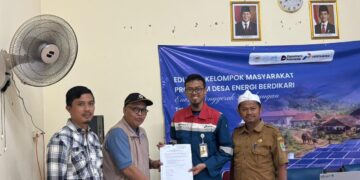 Pertamina Patra Niaga Regional JBB Perkuat Kemandirian Energi dan Ekonomi Desa Dawuan Barat Melalui Pemanfaatan Energi Surya