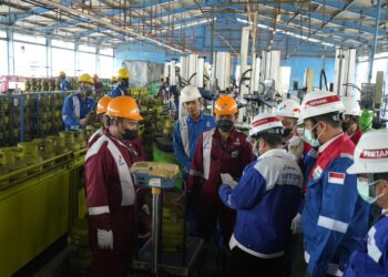 Pertamina Patra Niaga RJBB Bersama Ditjen Migas Tinjau Lembaga Penyalur LPG, Pastikan Rantai Pasokan Terjaga