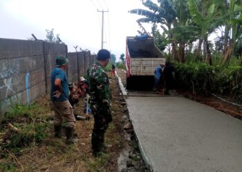 Pembangunan Jalan Desa Rampung, Pemdes Margaluyu Prioritaskan Infrastruktur dan Irigasi