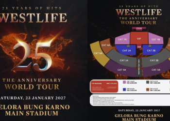 Link dan Cara Beli Tiket Presale Konser Westlife Jakarta 2027, Mulai Dijual Hari Ini