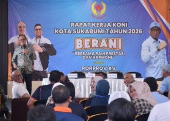 Raker KONI Kota Sukabumi Bahas Persiapan Menuju Porprov XV Jabar 2026