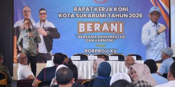 Raker KONI Kota Sukabumi Bahas Persiapan Menuju Porprov XV Jabar 2026