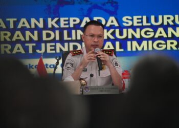 Dirjen Imigrasi Minta Jajaran Fokus Kerja dan Hilangkan Budaya Kerja Lama yang Tidak Patut