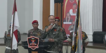 Wali Kota Sukabumi Hadiri Penyerahan SK Definitif DPC GRIB Jaya dan Santunan 100 Anak Yatim