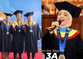 Momen Langka, Anang Hermansyah, Ashanty, dan Azriel Kompak Wisuda Bersama di Unair