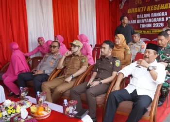 Wakil Wali Kota Hadiri Bhakti Kesehatan Hari Bhayangkara ke-80 Polres Sukabumi Kota