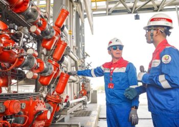 Pertamina Patra Niaga RJBB Pastikan Keandalan Distribusi Energi Bersama Komisaris Utama PT Pertamina (Persero)