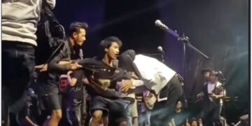 Suami Tantri Kotak Angkat Bicara Usai Sang Istri Dipeluk Pria Misterius saat Manggung di Sukabumi