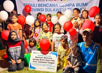 Pertamina Patra Niaga, PLN Nusantara Power UP Rembang, dan Rumah Zakat Hadirkan Layanan Psikososial bagi Anak Penyintas Gempa di Sigi