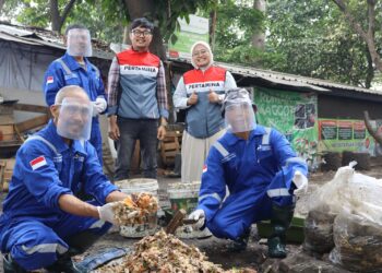 Pertamina Patra Niaga RJBB Perkuat Rumah Maggot Campaka, Dukung Pengelolaan Sampah di Kota Bandung