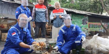 Pertamina Patra Niaga RJBB Perkuat Rumah Maggot Campaka, Dukung Pengelolaan Sampah di Kota Bandung