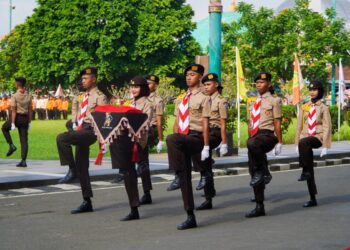 Jelang Hari Pramuka 2026, Ini Susunan Upacar Beserta Tema dan Makna Logo ke-65