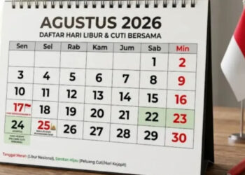 Pemerintah Tetapkan 25 Agustus Hari Libur Nasional Peringati Maulid Nabi 2026