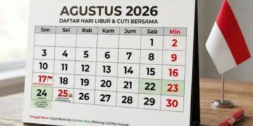Pemerintah Tetapkan 25 Agustus Hari Libur Nasional Peringati Maulid Nabi 2026