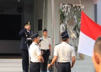 Semarak HUT RI ke-81, Imigrasi Cianjur Gelar Upacara hingga Tasyakuran
