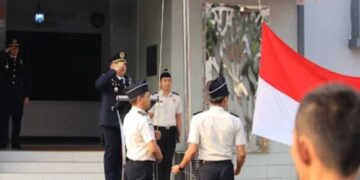 Semarak HUT RI ke-81, Imigrasi Cianjur Gelar Upacara hingga Tasyakuran