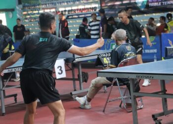 JNE Turut Meriahkan PWI Cup II, Kirim Ksatria Bertanding di Turnamen Tenis Meja
