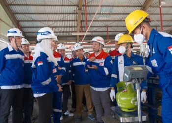 Pertamina Patra Niaga Terima Kunjungan Wamendag, Jamin Keamanan Produk Elpiji Dengan Terapkan Standar BDKT di SPBE Seluruh Indonesia