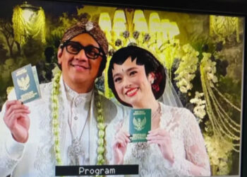 Andre Taulany Resmi Menikah dengan Amanda Rigby, Segini Mas Kawinnya