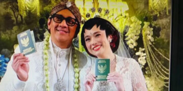 Andre Taulany Resmi Menikah dengan Amanda Rigby, Segini Mas Kawinnya